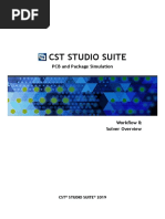 CST STUDIO SUITE - PCB and Package Simulation PDF