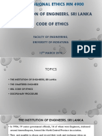 Session 03-Uom 2019 - Iesl Code of Ethics-A