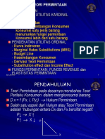 Teori Permintaan 1