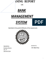 Bank Management System