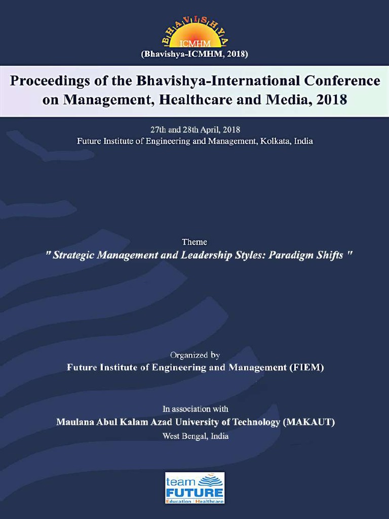 Proceedings Of Icmhm 18 Pdf Pdf Employee Retention Job Satisfaction