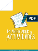 Planificador en Blanco PDF