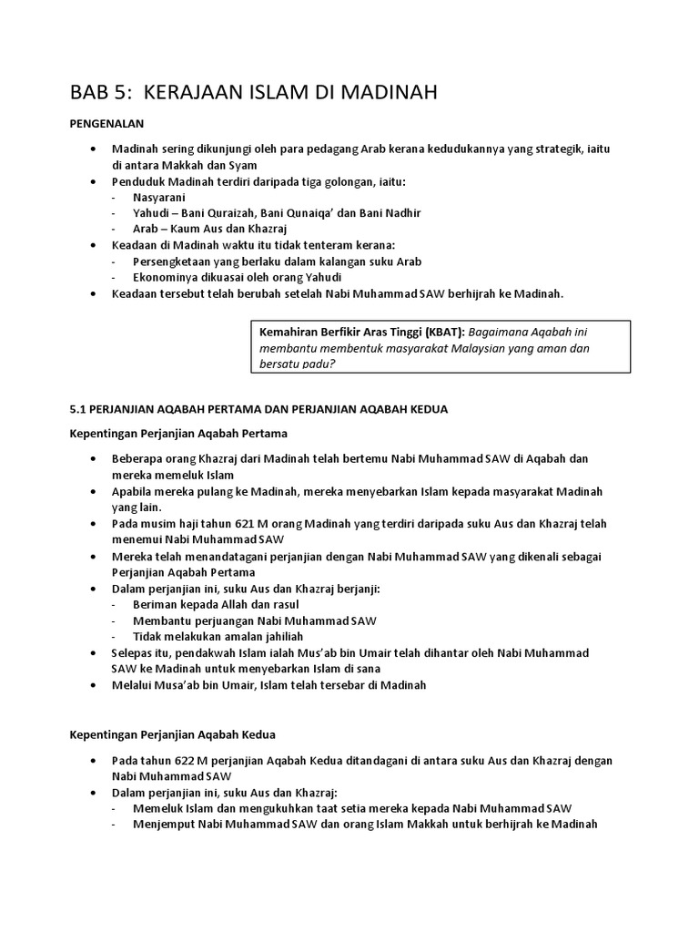 Bab 5 Tingkatan 4 Pdf