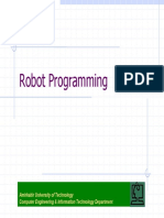 Robot Programming: Amirkabir University of Technology Computer Engineering & Information Technology Department