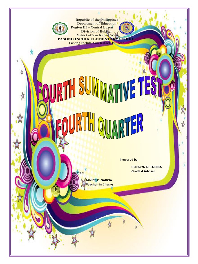 Fourth Quarter Quiz 4 With Tos | PDF | Wound | Weather