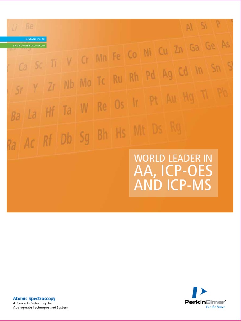Atomic Spectroscopy A Guide To Selecting The Appropriate Technique