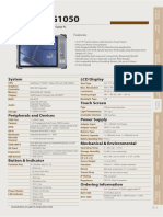 Gladius G1050: System LCD Display