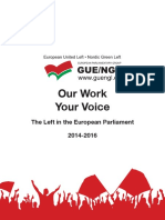 Our Work, Your Voice (Izquierda Unitaria)