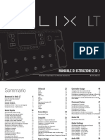 Helix LT Owner's Manual - Italian PDF