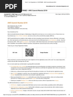 Amazon Registration Mail - AWS Summit Mumbai 2019