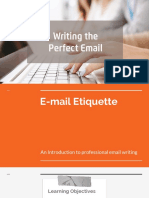 Email Etiquette