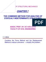 The Combined Method For Analysis of Staticaly Indeterminate Structures