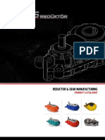 Reductor & Gear Manufacturing: Product Catalogue