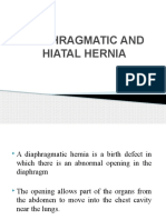 Diaphragmatic and Hiatal Hernia