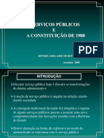 Os Servicos Publicos e A Constituicao de 1988