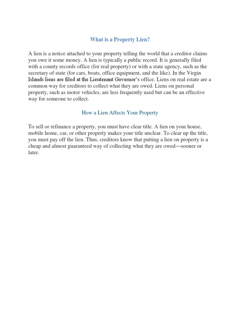 Lien Exoneration Protecting Your Property Rights - ojq6iqb