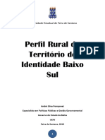 Publicação Perfil Rural Baixo Sul