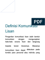 Materi 9 Komunikasi Lisan PDF
