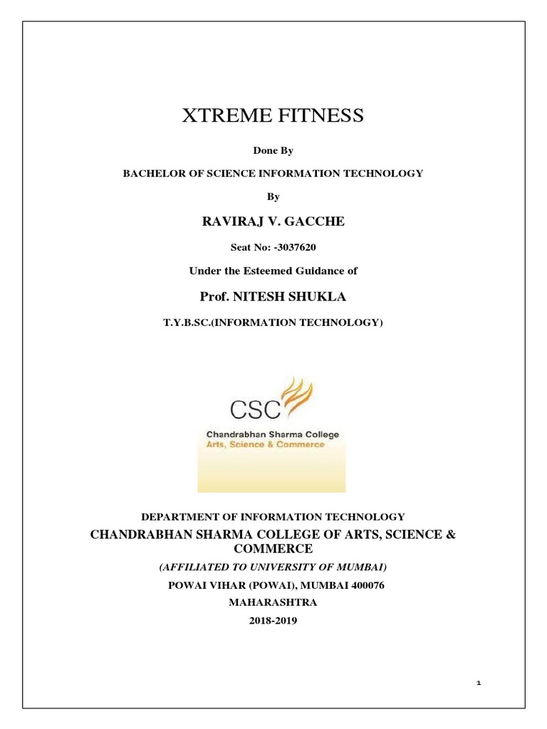 Fitness Android App Full Project and Synopsis | PDF | Software Testing |  Conceptual Model