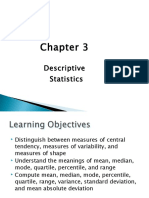  Descriptive Statistics 