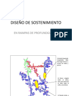 Diseño de sostenimiento en rampas de profundización