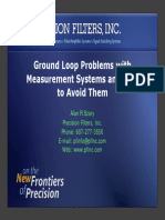 Ground Loop Problems With Measurement Systems and How To Avoid Them