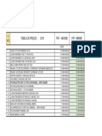 Tabela Preço 2019 PVP PDF