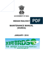 Indian Railway Maintenance Manual (Works)