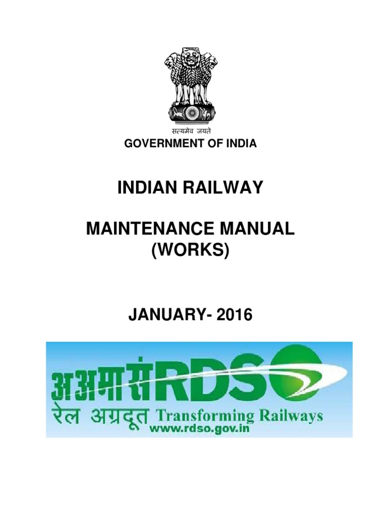 MANUAL FOR RAILWAY ENGINEERING PDF FREE DOWNLOAD visual data 4