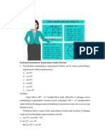 Soal Dan Pembahasan Trigonometri Sudut B