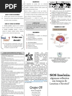 Folder - Seminário Sobre Insônia