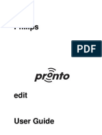 Philips Pronto Edit User Guide