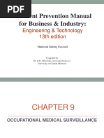 Apm Et13e Chapter 9 Occupational Medical Surveillance