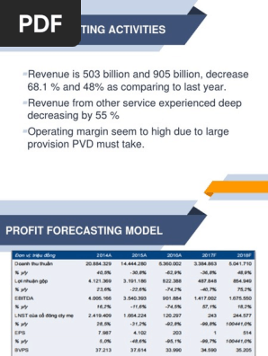 PROFIT FORECASTING MODEL