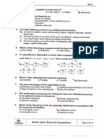 Isro Paper PDF