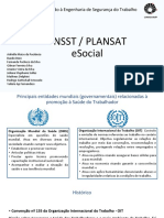 Apresentação - PNSST, PLANSAT e Esocial - 25.03.19