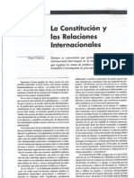 La Constitucion y Las Relaciones Internacionales