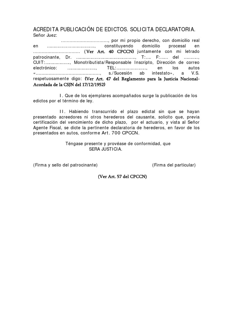 Solicitud de declaratoria de herederos image to u