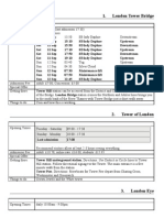 Attractions Plan