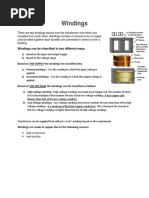 Windings: Windings Can Be Classified in Two Different Ways