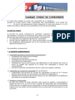 Cahier Charge Syndic