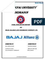 Bajaj Allianz Life Insurance Report