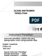 Instrumen Penelitian