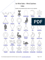 Wind Chime Sail Patterns