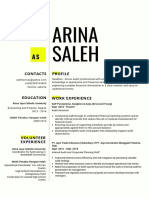 Arina Saleh: Profile Contacts