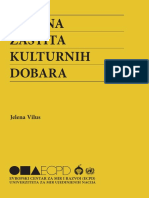 J. Vilus - Pravna Zaštita Kulturnih Dobara