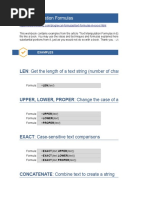 Text Formulas