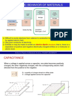 Dielectric Behavior of Materials: Electric Dipole Structure