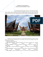 Sejarah Arsitektur 2 Rumah Batak