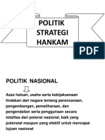 Politik Strategi Hankam